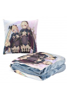 Best Anime 2 IN 1 Travel Blanket And Pillow Set Nintendo Fire Emblem Elise 38x38cm/150x180cm