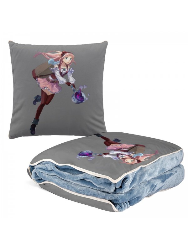 Tap Anime 2 IN 1 Travel Blanket And Pillow Set Nintendo Fire Emblem Felicia 38x38cm/150x180cm
