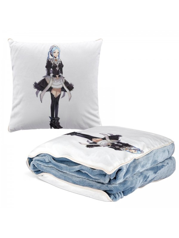Wholesale Anime 2 IN 1 Travel Blanket And Pillow Set Nintendo Fire Emblem Flora 38x38cm/150x180cm