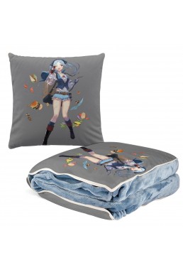 Hot Sale Anime 2 IN 1 Travel Blanket And Pillow Set Nintendo Fire Emblem Flora 38x38cm/150x180cm