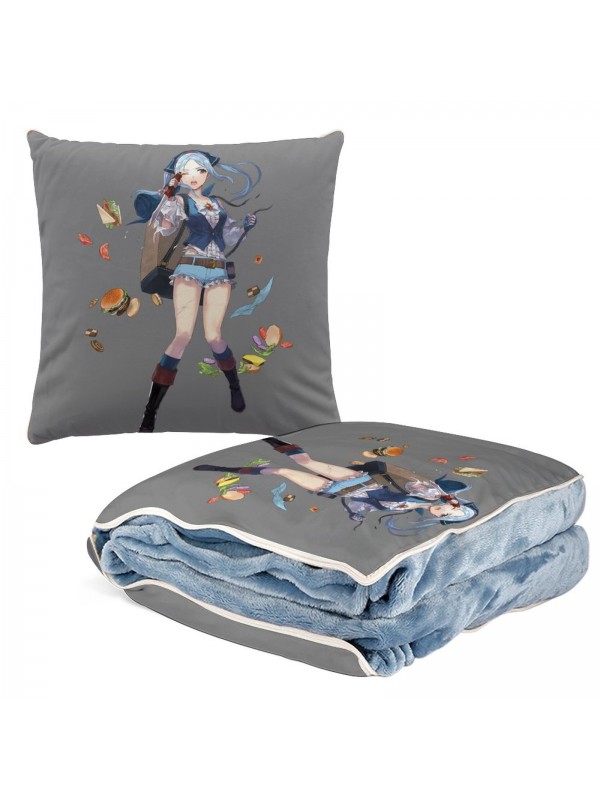 Hot Sale Anime 2 IN 1 Travel Blanket And Pillow Set Nintendo Fire Emblem Flora 38x38cm/150x180cm