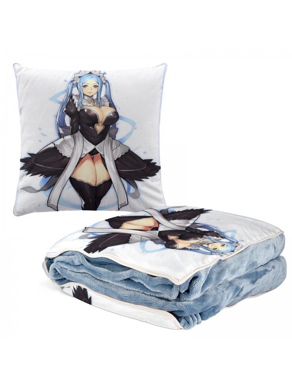 Unique Anime 2 IN 1 Travel Blanket And Pillow Set Nintendo Fire Emblem Flora 38x38cm/150x180cm