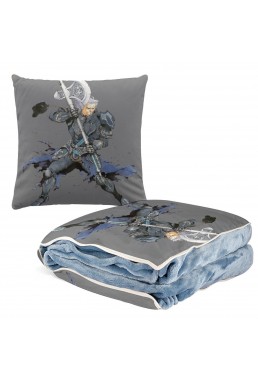 Personalised Anime 2 IN 1 Travel Blanket And Pillow Set Nintendo Fire Emblem Gunther 38x38cm/150x180cm