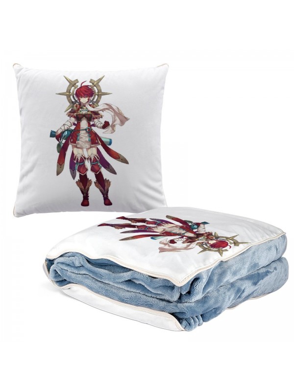 Premium Anime 2 IN 1 Travel Blanket And Pillow Set Nintendo Fire Emblem Hinoka 38x38cm/150x180cm
