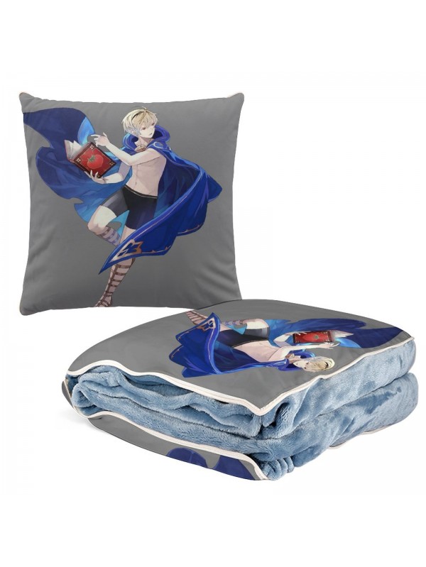 Tap Anime 2 IN 1 Travel Blanket And Pillow Set Nintendo Fire Emblem Leo 38x38cm/150x180cm