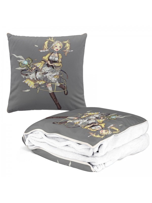 Feature Anime 2 IN 1 Travel Blanket And Pillow Set Nintendo Fire Emblem Liz 38x38cm/150x180cm