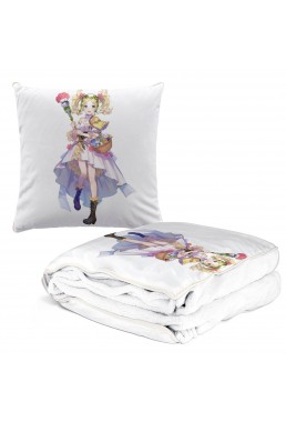 Limited Edition Anime 2 IN 1 Travel Blanket And Pillow Set Nintendo Fire Emblem Liz 38x38cm/150x180cm