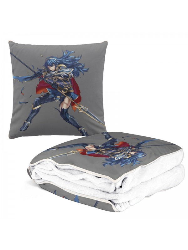 Discount Anime 2 IN 1 Travel Blanket And Pillow Set Nintendo Fire Emblem Lucina 38x38cm/150x180cm