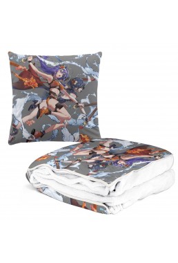 Sexy Anime 2 IN 1 Travel Blanket And Pillow Set Nintendo Fire Emblem Lucina 38x38cm/150x180cm