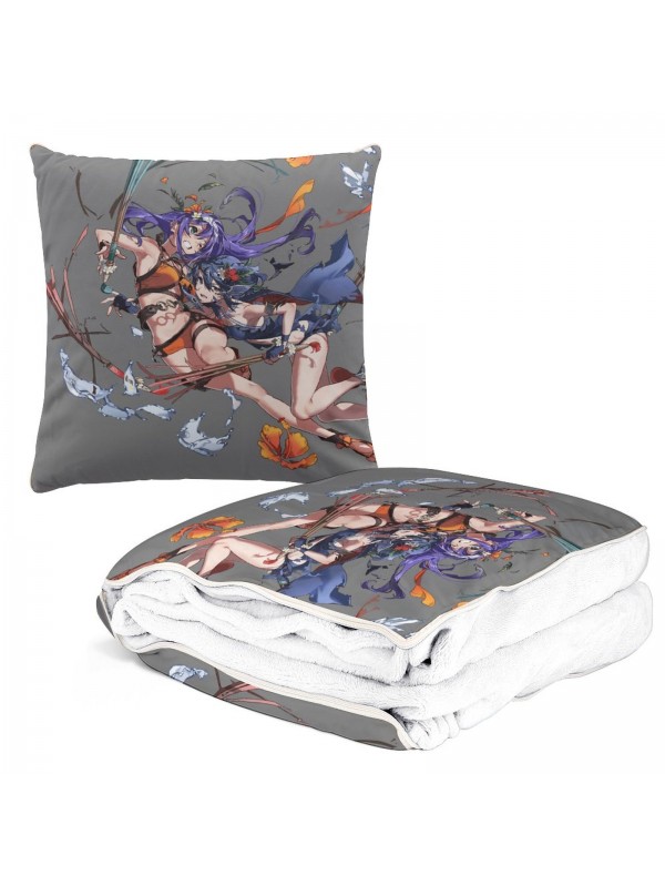 Buy Anime 2 IN 1 Travel Blanket And Pillow Set Nintendo Fire Emblem Lucina 38x38cm/150x180cm