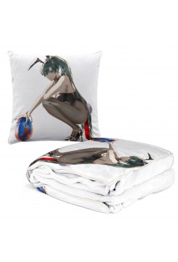 Personalised Anime 2 IN 1 Travel Blanket And Pillow Set Nintendo Fire Emblem Lyndis 38x38cm/150x180cm