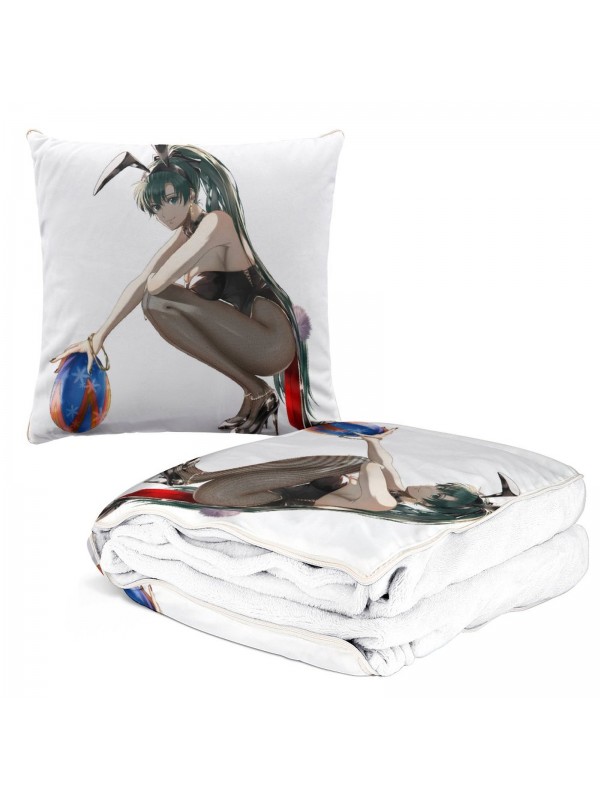 Personalised Anime 2 IN 1 Travel Blanket And Pillow Set Nintendo Fire Emblem Lyndis 38x38cm/150x180cm
