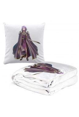 Sexy Anime 2 IN 1 Travel Blanket And Pillow Set Nintendo Fire Emblem Lyon 38x38cm/150x180cm