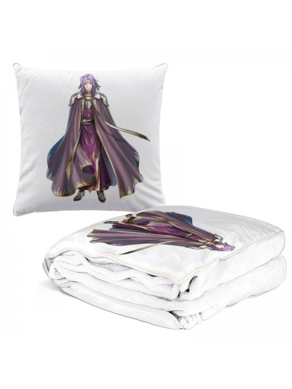 Sexy Anime 2 IN 1 Travel Blanket And Pillow Set Nintendo Fire Emblem Lyon 38x38cm/150x180cm
