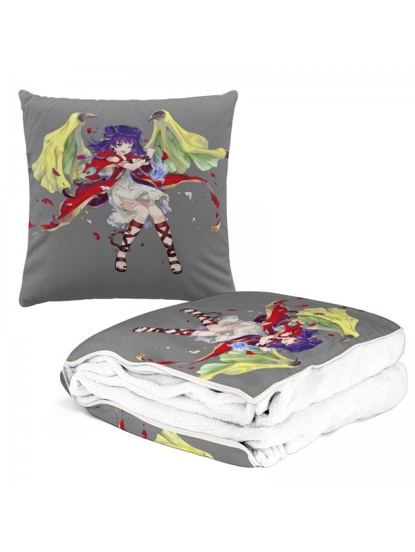 Coolest Anime 2 IN 1 Travel Blanket And Pillow Set Nintendo Fire Emblem Myrrh 38x38cm/150x180cm