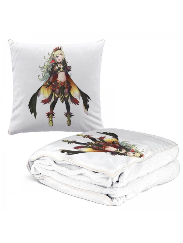 Hot Sale Anime 2 IN 1 Travel Blanket And Pillow Set Nintendo Fire Emblem Nono 38x38cm/150x180cm