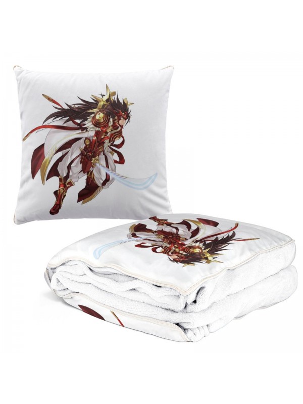 High Quality Anime 2 IN 1 Travel Blanket And Pillow Set Nintendo Fire Emblem Ryoma 38x38cm/150x180cm