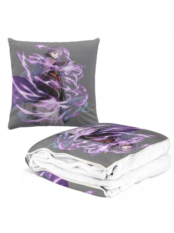 Best Anime 2 IN 1 Travel Blanket And Pillow Set Nintendo Fire Emblem Sophia 38x38cm/150x180cm