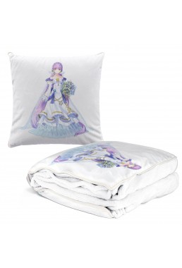 Fashion Anime 2 IN 1 Travel Blanket And Pillow Set Nintendo Fire Emblem Sophia 38x38cm/150x180cm