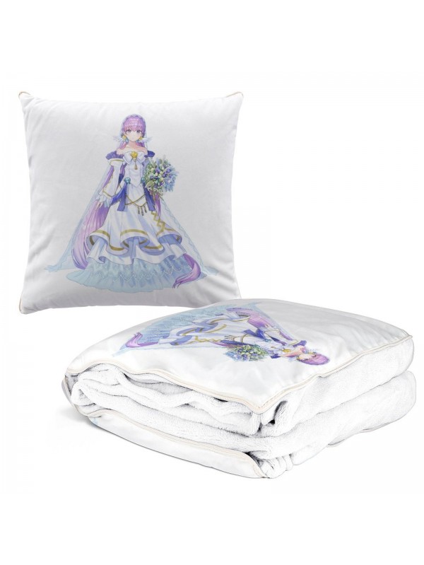 Fashion Anime 2 IN 1 Travel Blanket And Pillow Set Nintendo Fire Emblem Sophia 38x38cm/150x180cm