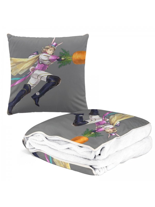 Wholesale Anime 2 IN 1 Travel Blanket And Pillow Set Nintendo Fire Emblem Xander 38x38cm/150x180cm
