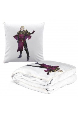 Special Anime 2 IN 1 Travel Blanket And Pillow Set Nintendo Fire Emblem Xander 38x38cm/150x180cm