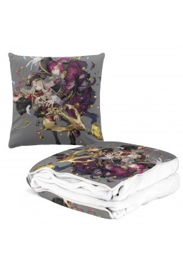 Welcome Anime 2 IN 1 Travel Blanket And Pillow Set Nintendo Fire Emblem Xander 38x38cm/150x180cm