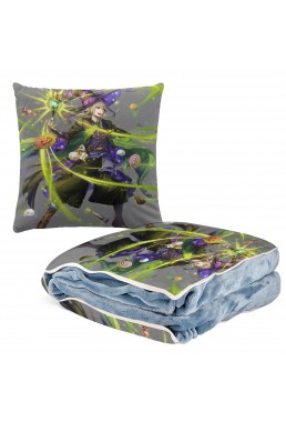 Cheap Anime 2 IN 1 Travel Blanket And Pillow Set Nintendo Fire Emblem kamui 38x38cm/150x180cm