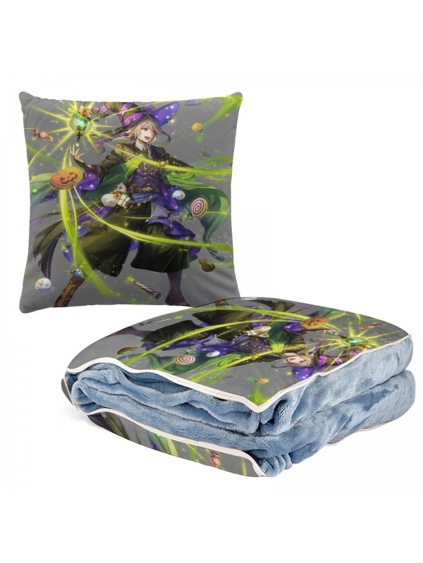 Cheap Anime 2 IN 1 Travel Blanket And Pillow Set Nintendo Fire Emblem kamui 38x38cm/150x180cm