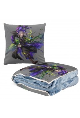 Fashion Anime 2 IN 1 Travel Blanket And Pillow Set Nintendo Fire Emblem kamui 38x38cm/150x180cm