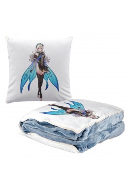 Custom Anime 2 IN 1 Travel Blanket And Pillow Set Nintendo Fire Emblem kamui 38x38cm/150x180cm