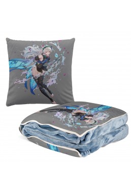 Coolest Anime 2 IN 1 Travel Blanket And Pillow Set Nintendo Fire Emblem kamui 38x38cm/150x180cm