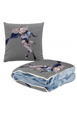 New Anime 2 IN 1 Travel Blanket And Pillow Set Nintendo Fire Emblem kamui 38x38cm/150x180cm