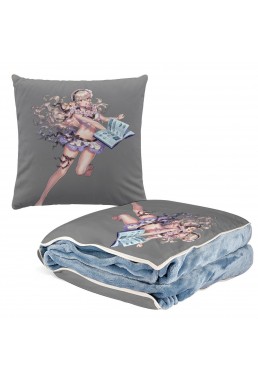 Cheap Anime 2 IN 1 Travel Blanket And Pillow Set Nintendo Fire Emblem kamui 38x38cm/150x180cm