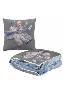 2023 Anime 2 IN 1 Travel Blanket And Pillow Set Nintendo Fire Emblem kamui 38x38cm/150x180cm
