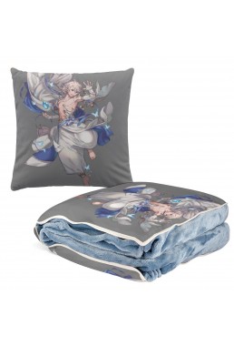 Funny Anime 2 IN 1 Travel Blanket And Pillow Set Nintendo Fire Emblem kamui 38x38cm/150x180cm