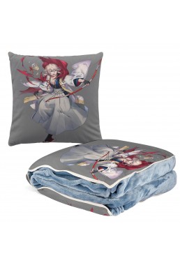 Custom Anime 2 IN 1 Travel Blanket And Pillow Set Nintendo Fire Emblem kamui 38x38cm/150x180cm