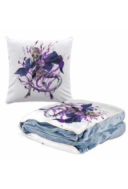 Clearance Anime 2 IN 1 Travel Blanket And Pillow Set Nintendo Fire Emblem kamui 38x38cm/150x180cm