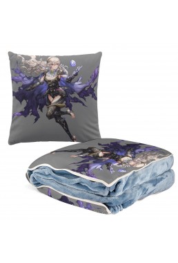 Personalised Anime 2 IN 1 Travel Blanket And Pillow Set Nintendo Fire Emblem kamui 38x38cm/150x180cm