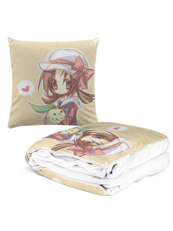 Anime 2 IN 1 Pillow Blanket Pokemon Kotone 38x38cm/150x180cm