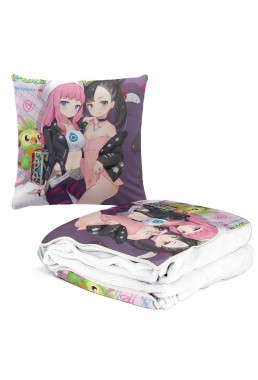 Anime 2 IN 1 Pillow Blanket Set Pokemon Mary 38x38cm/150x180cm