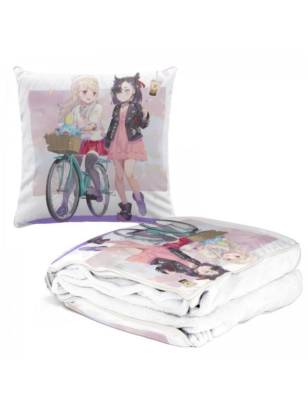 Anime Pillow Blanket 2 In 1 Pokemon Mary 38x38cm/150x180cm