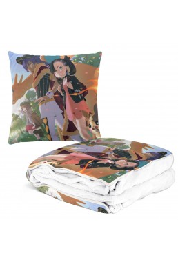 Anime 2 IN 1 Travel Pillow & Blanket Set Pokemon Mary 38x38cm/150x180cm