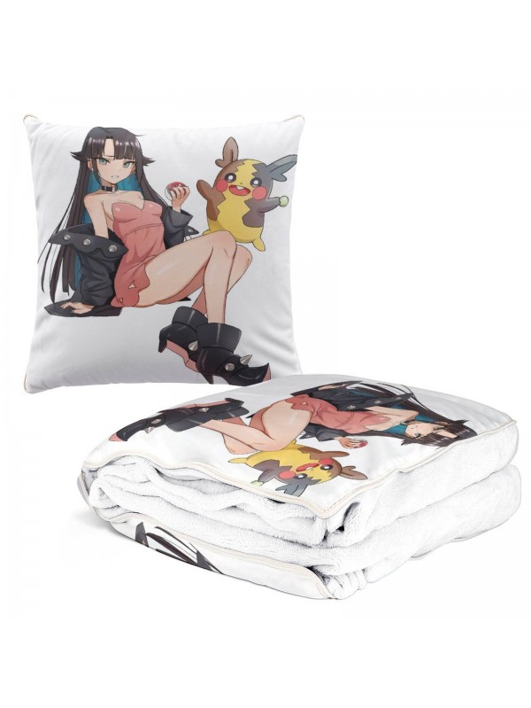 Anime 2 IN 1 Travel Blanket And Pillow Set Pokemon Mary 38x38cm/150x180cm