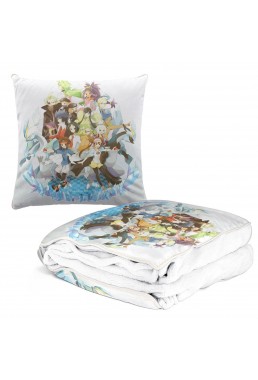Anime 2 IN 1 Travel Pillow & Blanket Set Pokemon Mei 38x38cm/150x180cm