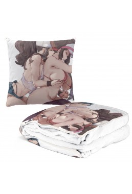 Anime 2 IN 1 Convertible Blanket Pillow Pokemon Mei 38x38cm/150x180cm