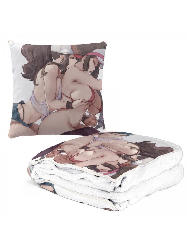 Anime 2 IN 1 Convertible Blanket Pillow Pokemon Mei 38x38cm/150x180cm