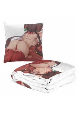 Anime 2 IN 1 Travel Blanket And Pillow Set Pokemon Mei 38x38cm/150x180cm