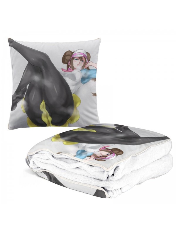 Anime 2 IN 1 Travel Blanket And Pillow Set Pokemon Mei 38x38cm/150x180cm