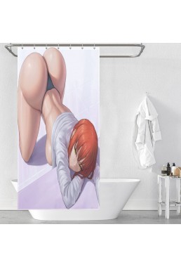 Buy Anime Shower Curtain Chainsaw Man Makima Store